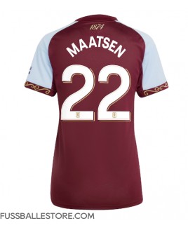 Günstige Aston Villa Ian Maatsen #22 Heimtrikot Damen 2025-26 Kurzarm